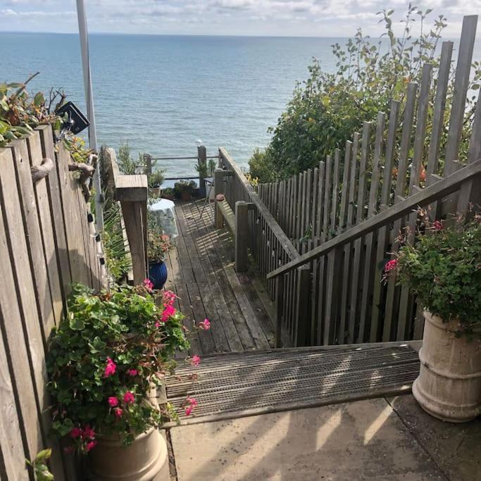 Lyme Clifftop Hideaway Лайм Риджис Екстериор снимка